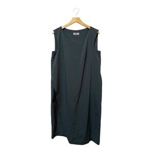 IXOS Dress 46 Made In Italy Lagenlook Shift Midi Solid Minimalist Modal 16